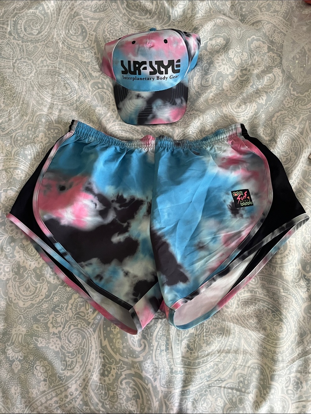 SURF STYLE Waterproof Shorts and Hat